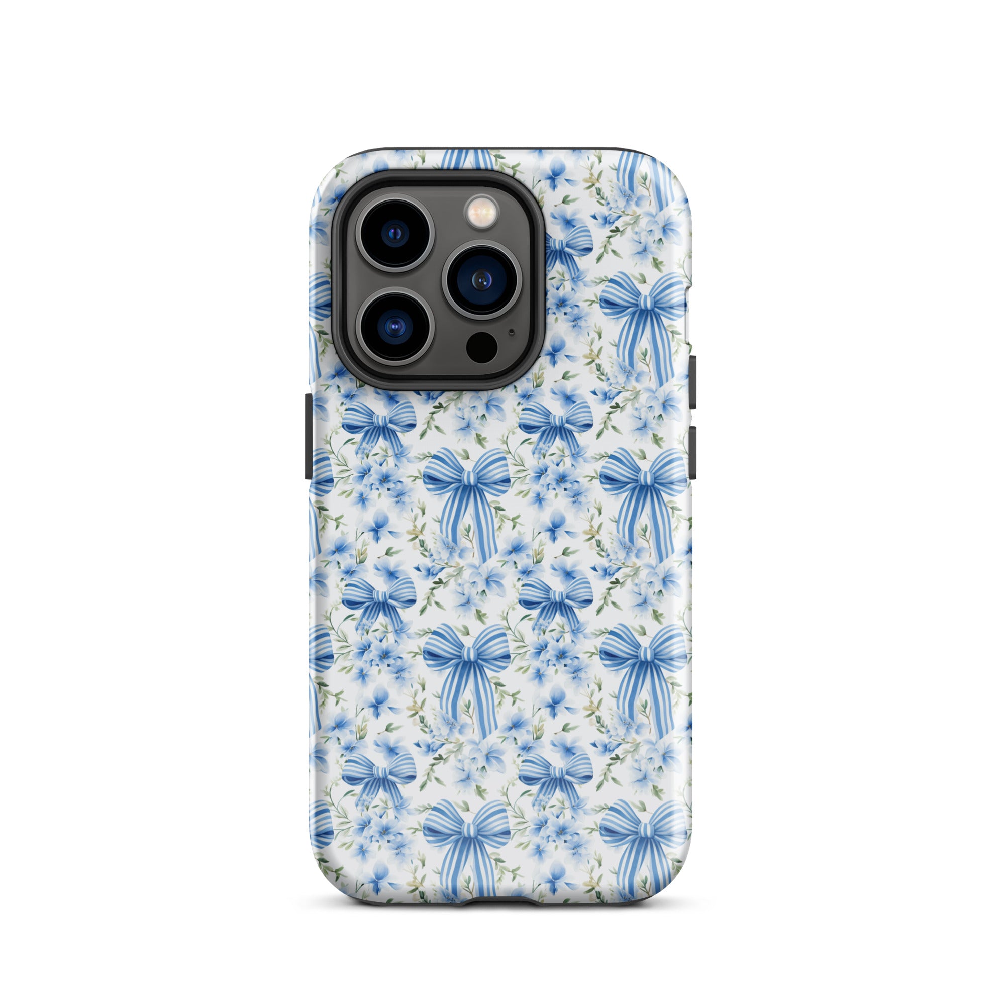 Blue Ribbon Bows Tough Case for Iphone® Blue Ribbon Bows Tough Case for Iphone®