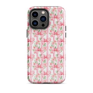 Pink Bows & Ribbon Tough Case for iPhone®