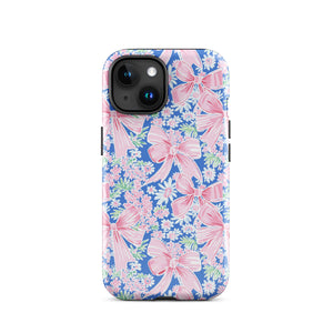 Flower and Bow Coquette Tough Case for iPhone®