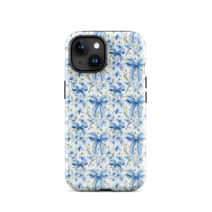 Blue Ribbon Bows Tough Case for iPhone®