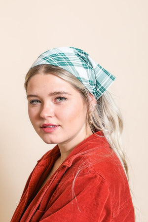 Triangle Flannel Head Scarf Hats & Hair Leto Collection 