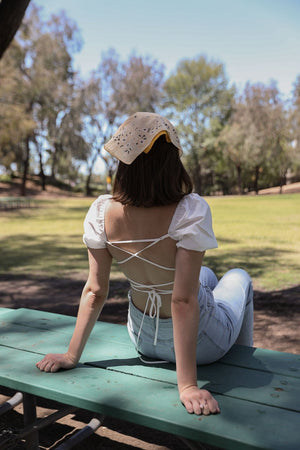 Two-Tone Western Bandana Hats & Hair