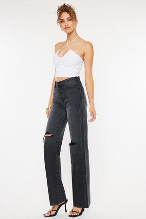 Ultra High Rise 90's Flare Jeans Kan Can USA 