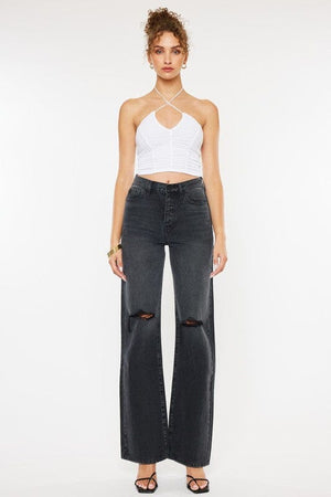 Ultra High Rise 90's Flare Jeans Kan Can USA 