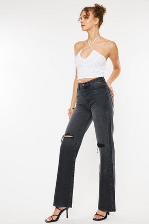 Ultra High Rise 90's Flare Jeans Kan Can USA 