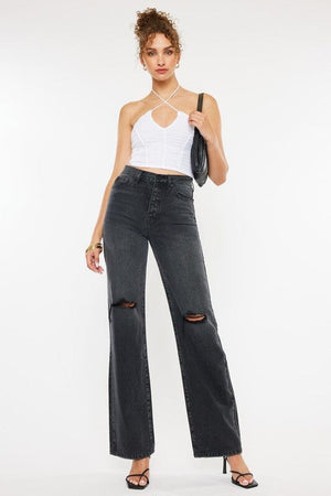 Ultra High Rise 90's Flare Jeans Kan Can USA 