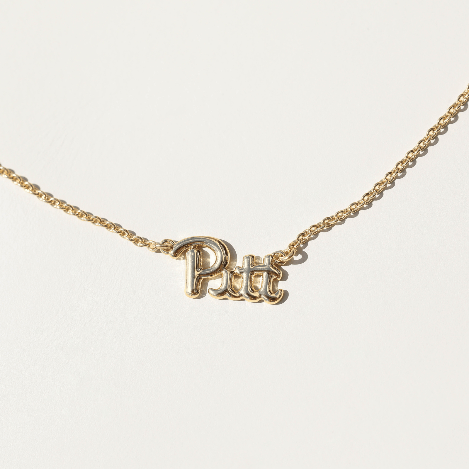 University of Pittsburgh Initial Necklace