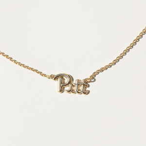 University of Pittsburgh Initial Necklace