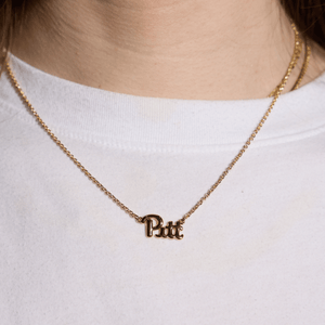 University of Pittsburgh Initial Necklace