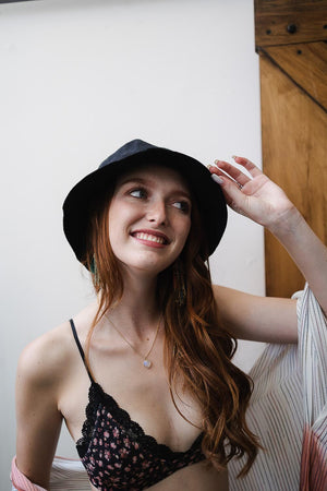 Urban Cotton Bucket Hat Hats & Hair Leto Collection 