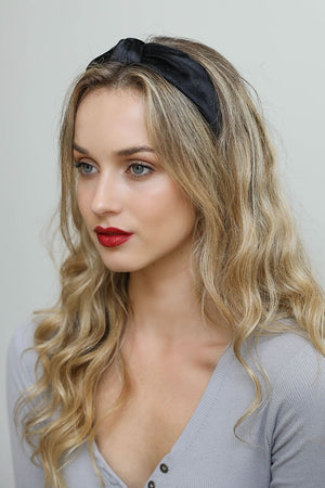 Velvet Twist Knot Headband Hats & Hair