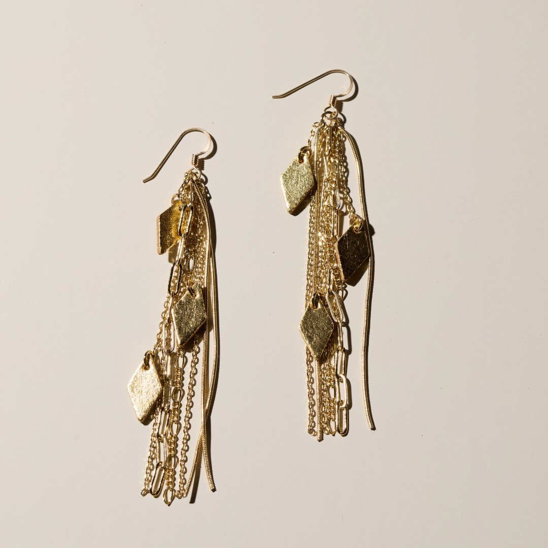Vintage Gold Jolene Earrings