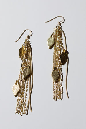 Vintage Gold Jolene Earrings