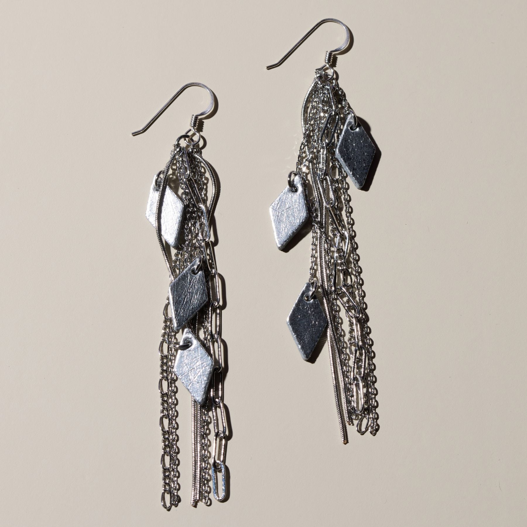 Vintage Silver Jolene Earrings