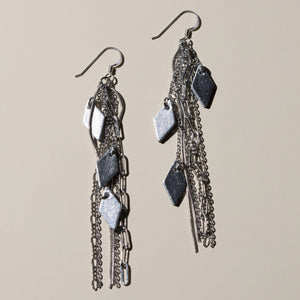 Vintage Silver Jolene Earrings