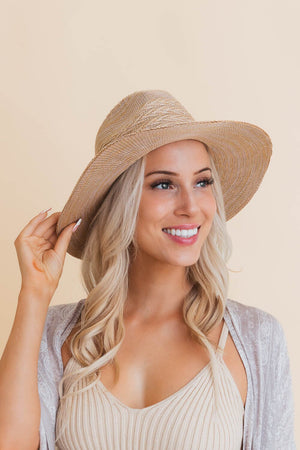 Western Whisper Straw Brim Hat Hats Leto Collection Natural 