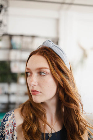 Wide Stripe Knot Headband Hats & Hair Leto Collection 