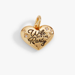 ‘Wife of the Party’ Heart Charm