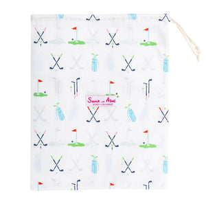 Women's Golf Short PJ Set - Organic Cotton Poplin