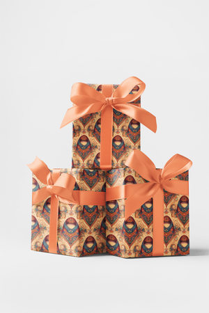 Barnwood Bandanas Wrapping Paper
