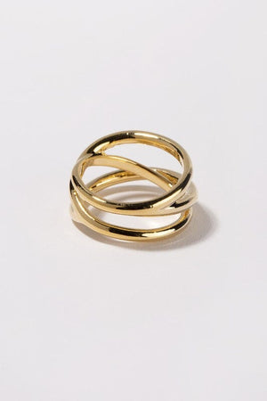 Architecture Ring - Gold Lilou 