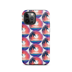 Beach Sunset iPhone Case - KBB Exclusive Knitted Belle Boutique iPhone 12 Pro 