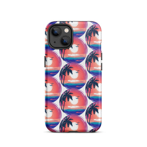 Beach Sunset iPhone Case - KBB Exclusive Knitted Belle Boutique iPhone 13 