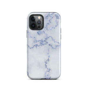 Blue Marble iPhone Case - KBB Exclusive Knitted Belle Boutique iPhone 12 Pro 