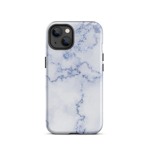 Blue Marble iPhone Case - KBB Exclusive Knitted Belle Boutique iPhone 13 