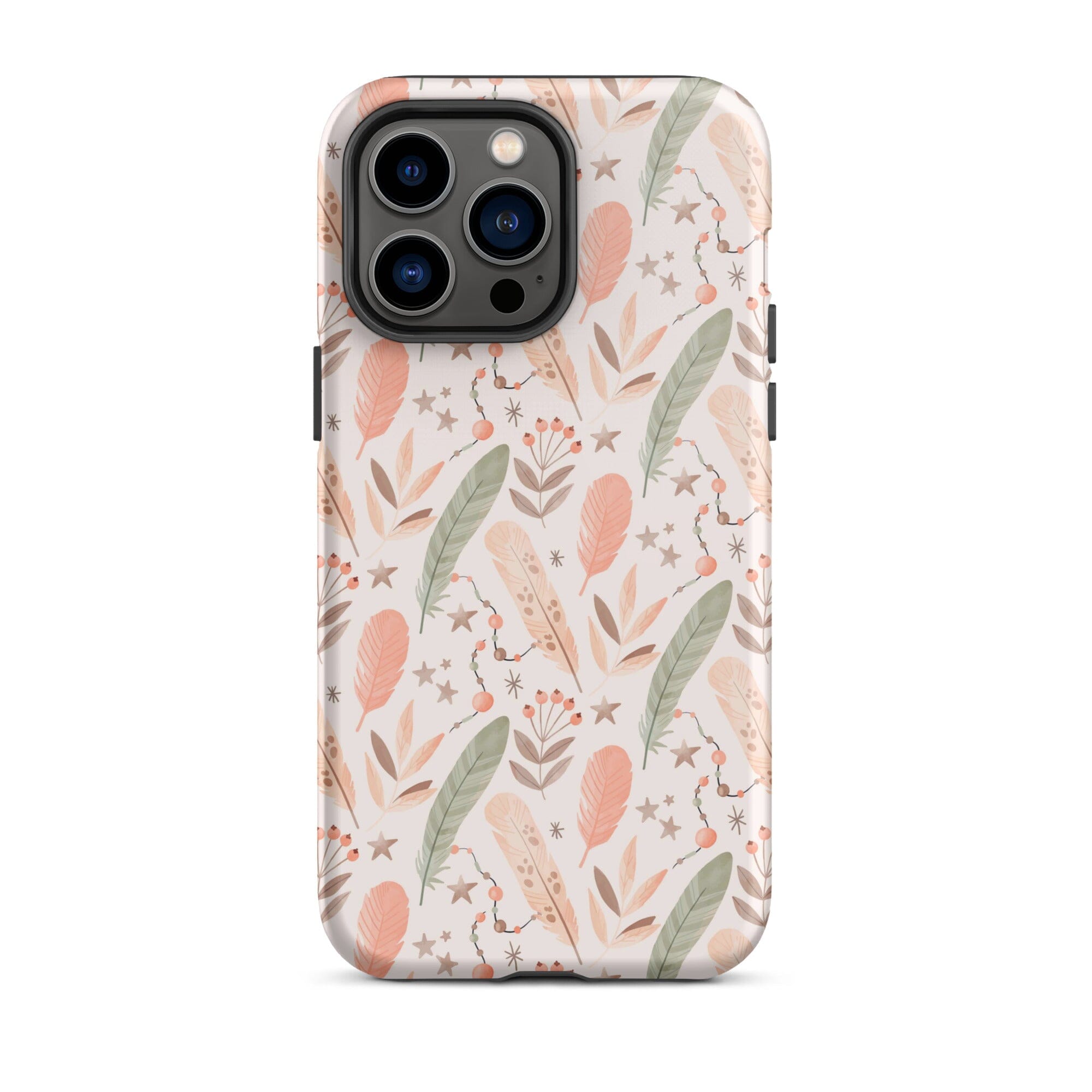 Blush Boho iPhone case - KBB Exclusive Knitted Belle Boutique iPhone 14 Pro Max 