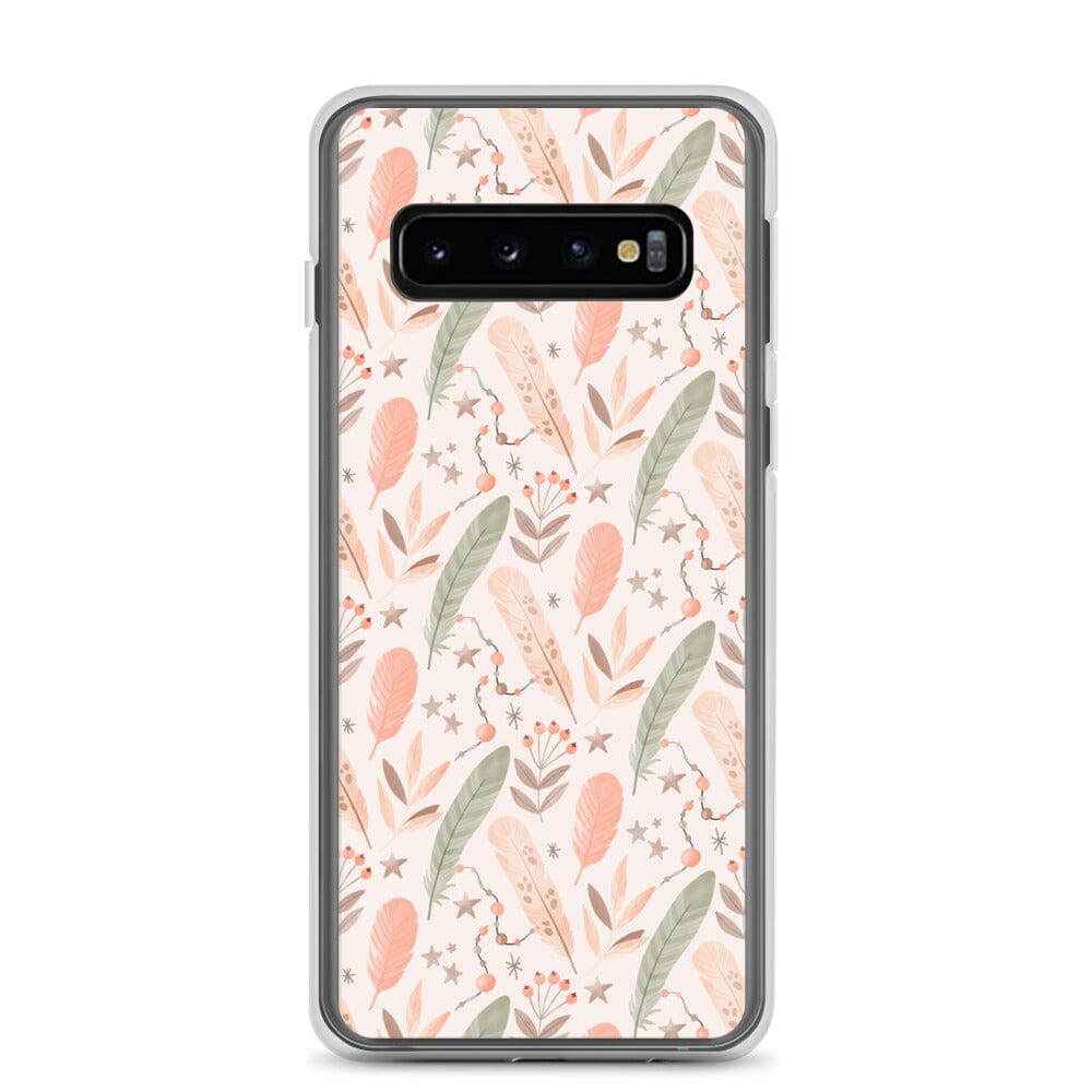 Blush Boho Samsung Case - KBB Exclusive Knitted Belle Boutique Samsung Galaxy S22 Ultra 