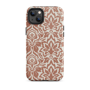 Boho Brown iPhone Case - KBB Exclusive Knitted Belle Boutique iPhone 14 Plus 