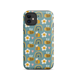 Bumblebee iPhone Case - KBB Exclusive Knitted Belle Boutique iPhone 11 