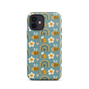 Bumblebee iPhone Case - KBB Exclusive Knitted Belle Boutique iPhone 12 