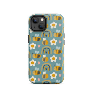 Bumblebee iPhone Case - KBB Exclusive Knitted Belle Boutique iPhone 14 