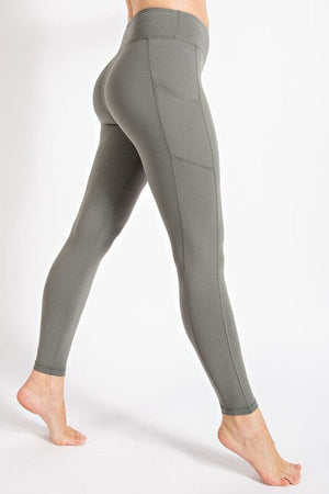 BUTTER LEGGINGS WITH SIDE POCKETS Rae Mode 