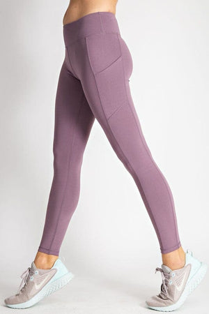 BUTTER LEGGINGS WITH SIDE POCKETS Rae Mode 