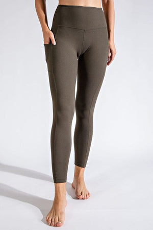 BUTTER LEGGINGS WITH SIDE POCKETS Rae Mode 