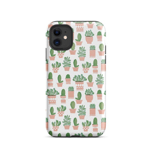 Cactus Vibes iPhone Case - KBB Exclusive Knitted Belle Boutique iPhone 11 