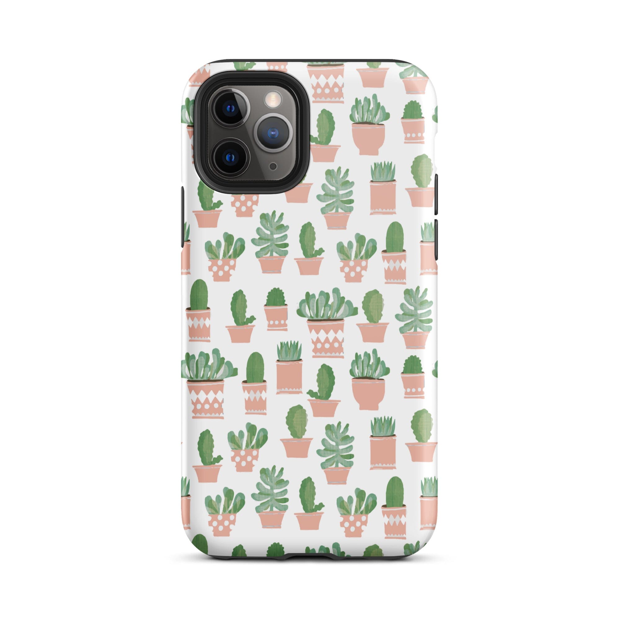 Cactus Vibes iPhone Case - KBB Exclusive Knitted Belle Boutique iPhone 11 