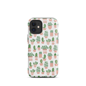 Cactus Vibes iPhone Case - KBB Exclusive Knitted Belle Boutique iPhone 12 mini 