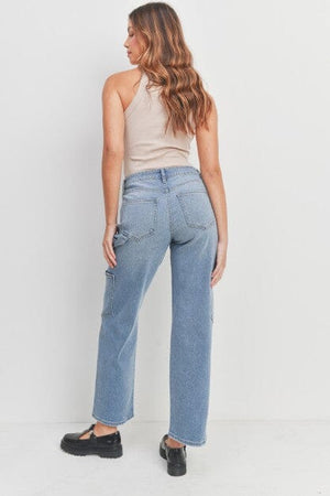 CARGO STRAIGHT LEG JUST USA JEANS 