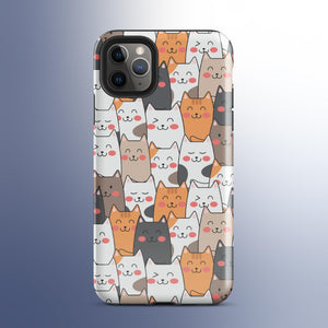 Cat Pile Tough Case for iPhone® Knitted Belle Boutique iPhone 11 Pro Max 