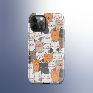Cat Pile Tough Case for iPhone® Knitted Belle Boutique iPhone 12 Pro 