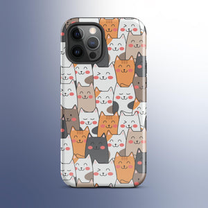 Cat Pile Tough Case for iPhone® Knitted Belle Boutique iPhone 12 Pro Max 