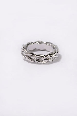 Chain ring silver Lilou 