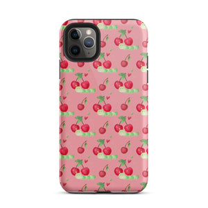 Cherries iPhone Case - KBB Exclusive Knitted Belle Boutique iPhone 11 Pro Max 