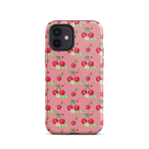 Cherries iPhone Case - KBB Exclusive Knitted Belle Boutique iPhone 12 