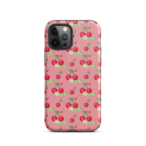 Cherries iPhone Case - KBB Exclusive Knitted Belle Boutique iPhone 12 Pro 