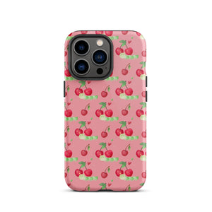 Cherries iPhone Case - KBB Exclusive Knitted Belle Boutique iPhone 13 Pro 